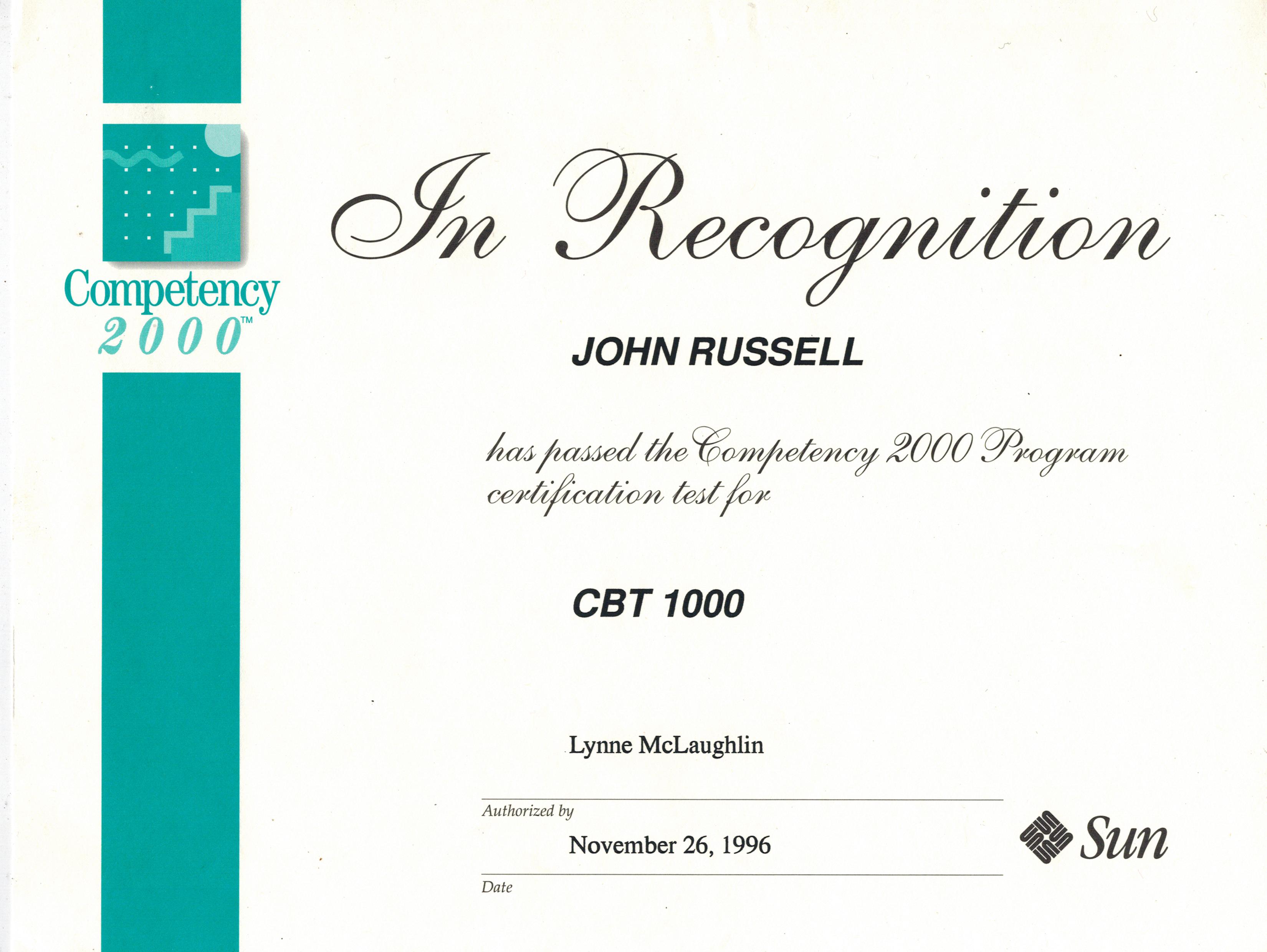 Certificate image